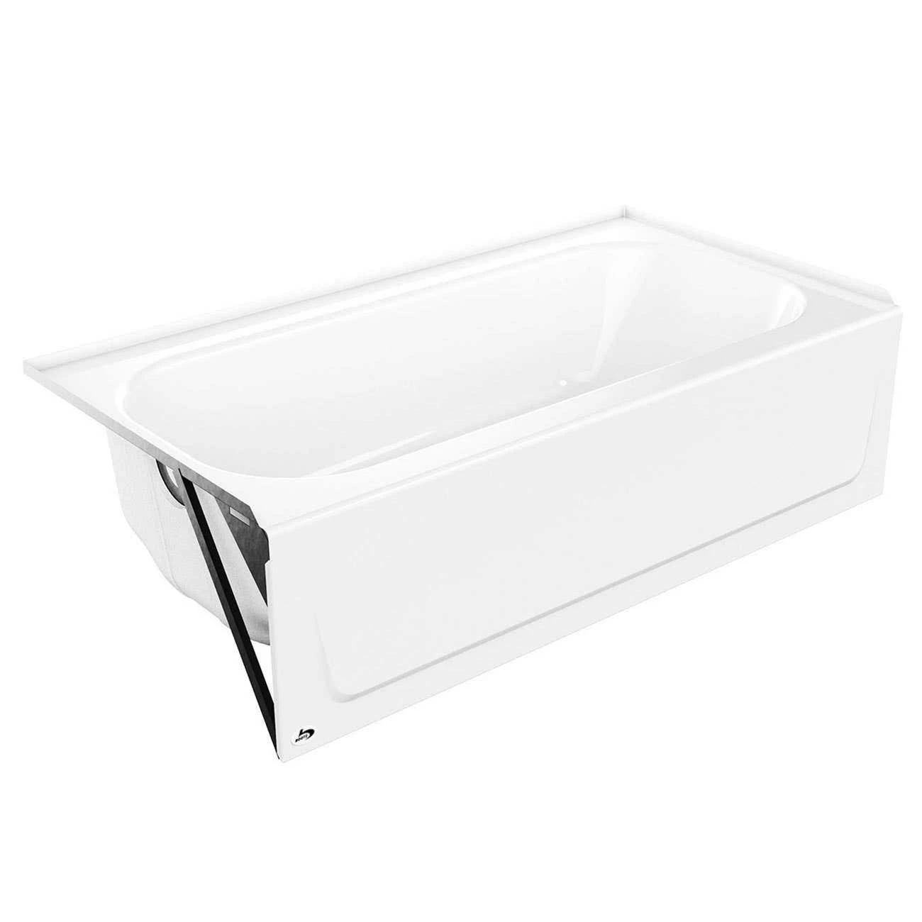 Hana MauiCast Plus 60 X 32 Porcelain Enamel Alcove Bathtub 4 Hana MauiCast Plus 60 X 32 Porcelain Enamel Alcove Bathtub - Image 2
