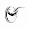 Hotelier Single Robe Hook - Polished Chrome