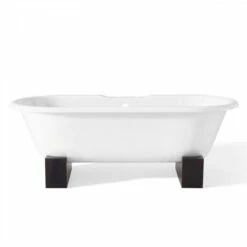 Regal Wooden Base Clawfoot Tub - Rim Faucet Drillings -A&E BATH & SHOWER Shop 2128 ww 7 db 2