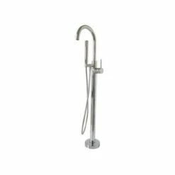 Priya Freestanding Exposed Tub & Hand Shower Set