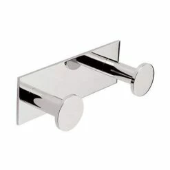 Surface Double Robe Hook - Polished Chrome