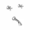 Aylesbury Wall Mount Tub Faucet - Cross Handle 1 Aylesbury Wall Mount Tub Faucet - Cross Handle -A&E BATH & SHOWER Shop 3 2405 S