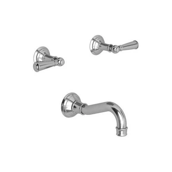 Jacobean Wall Mount Tub Faucet - Lever Handle 3 Jacobean Wall Mount Tub Faucet - Lever Handle