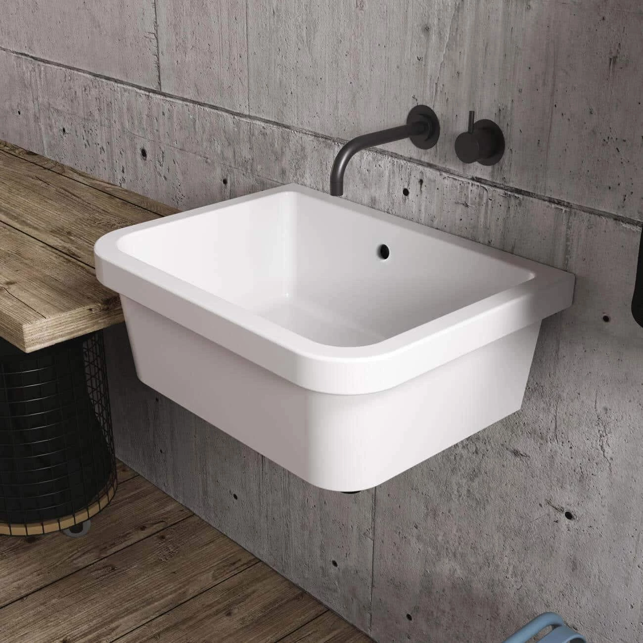 Porcelain Wall Mount Utility Sink 3 Porcelain Wall Mount Utility Sink