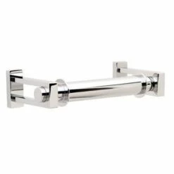 Frame Double Post Toilet Tissue Holder - Polished Chrome