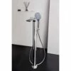 Bollicine Floor Mounted Tub Filler With Handshower - Chrome 2 Bollicine Floor Mounted Tub Filler With Handshower - Chrome -A&E BATH & SHOWER Shop BOLLICINE F 190 CP