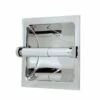 Recessed Toilet Paper Holder - Mounting Bracket Included -A&E BATH & SHOWER Shop G781PB S