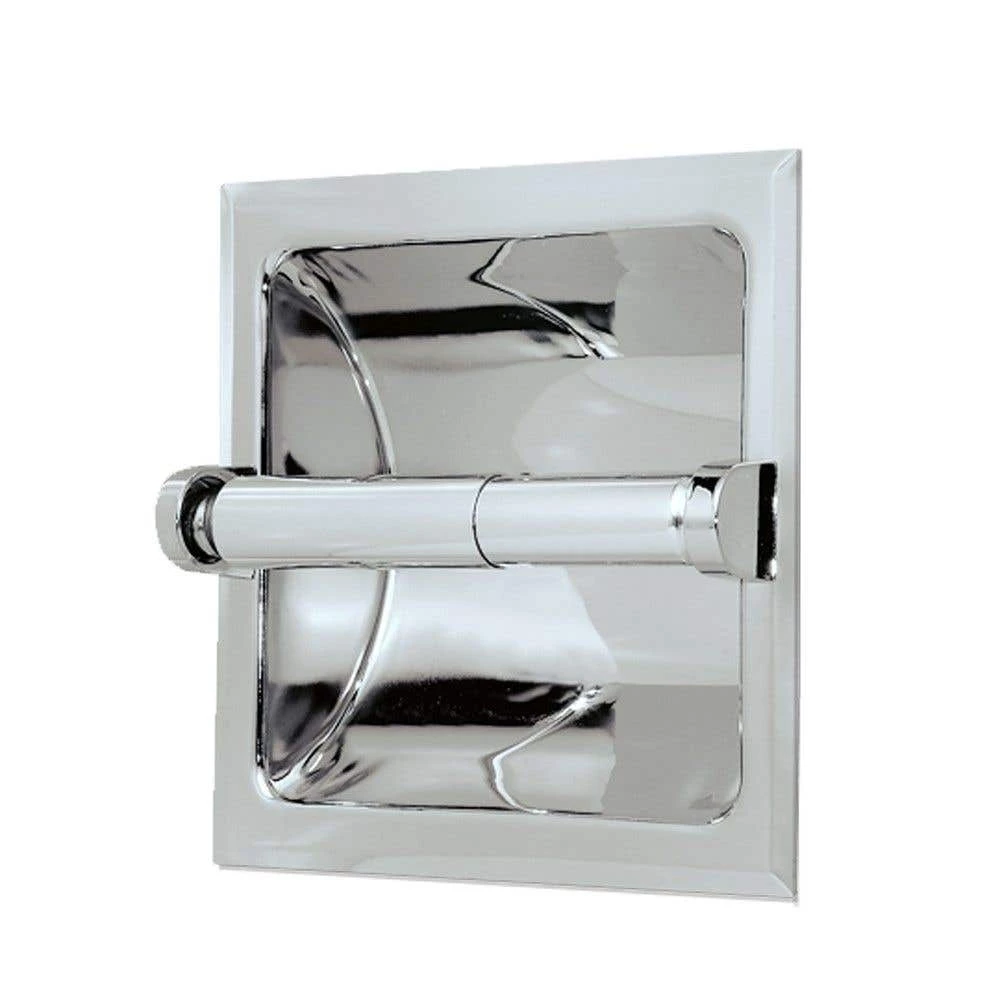 Recessed Toilet Paper Holder - Mounting Bracket Included 3 Recessed Toilet Paper Holder - Mounting Bracket Included