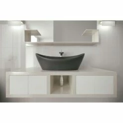 Luna Aquatex Oval Vessel Bathroom Sink