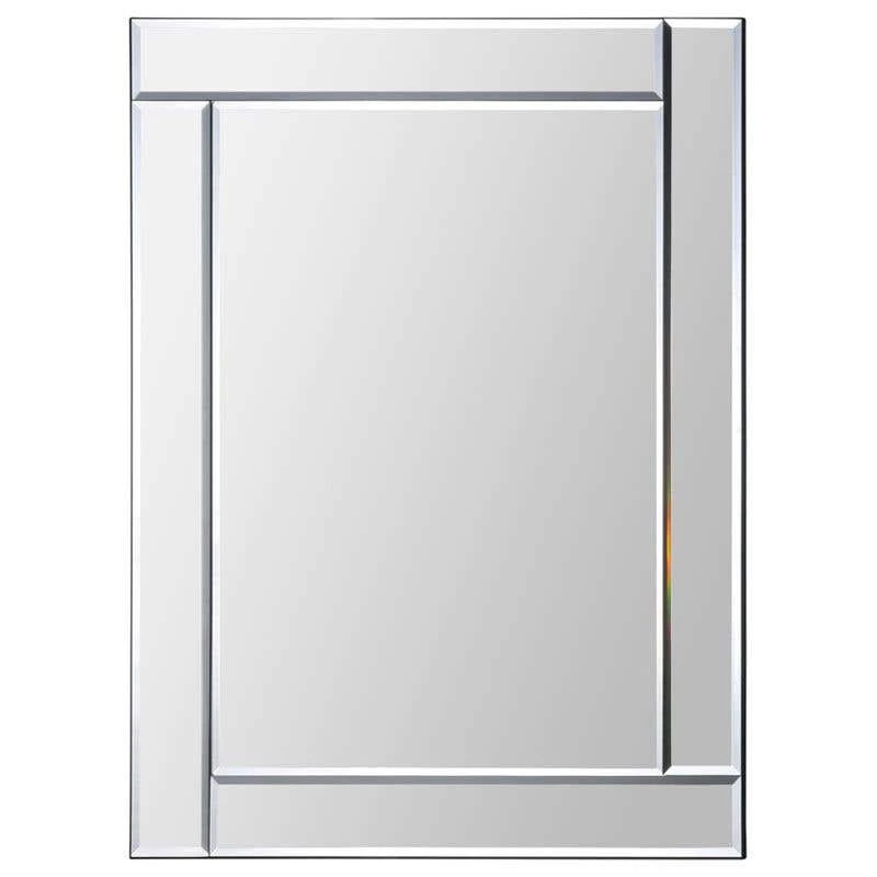 Adan 32 Inch Rectangular Mirror - Glass 3 Adan 32 Inch Rectangular Mirror - Glass