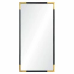 Osmond 60 Inch Mirror - Gold Leaf / Black