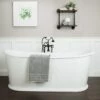 Ashley Cast Iron Double Ended Skirted Tub - No Faucet Drillings -A&E BATH & SHOWER Shop RM ASHLEY
