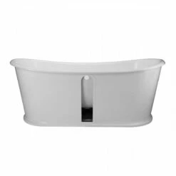 Ashley Cast Iron Double Ended Skirted Tub - No Faucet Drillings -A&E BATH & SHOWER Shop RM ASHLEY Back