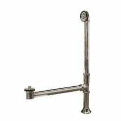 Mansfield 60 Inch Acrylic Double Ended Pedestal Tub Package - White / Chrome Fixtures -A&E BATH & SHOWER Shop RM1900LTBC