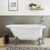 Stratford Acrylic Classic Clawfoot Tub - Rim Faucet Drillings - Lion Paw Feet 2 Stratford Acrylic Classic Clawfoot Tub - Rim Faucet Drillings - Lion Paw Feet -A&E BATH & SHOWER Shop RMART7WLP