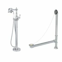Clawfoot Tub Freestanding Faucet Complete Set