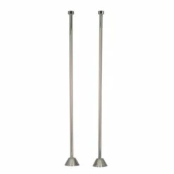 Mansfield 60 Inch Acrylic Double Ended Pedestal Tub Package - White / Chrome Fixtures -A&E BATH & SHOWER Shop RMN1309SDC