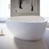 Trinity Acrylic 68 Inch Freestanding Bathtub - High Gloss White 1 Trinity Acrylic 68 Inch Freestanding Bathtub - High Gloss White -A&E BATH & SHOWER Shop TRINITY WHT