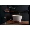 True Ofuro Tranquility 51 Inch Heated Freestanding Stone Japanese Bathtub - White 2 True Ofuro Tranquility 51 Inch Heated Freestanding Stone Japanese Bathtub - White -A&E BATH & SHOWER Shop TRUE OFURO WHT TRANQ