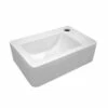 Isabella China Wall Mount Basin - White -A&E BATH & SHOWER Shop WH 1410