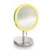 Round Freestanding Led 5X Magnified Mirror -A&E BATH & SHOWER Shop WHMR106 S