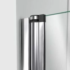 DreamLine Aqua Fold 36 In. W X 58 In. H Frameless Bi-Fold Tub Door In Chrome 24 DreamLine Aqua Fold 36 In. W X 58 In. H Frameless Bi-Fold Tub Door In Chrome -A&E BATH & SHOWER Shop aqua fold shower door wall profile pivot 01 p8jf3bxrucssbyfd 3