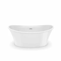 Ariosa 66 Inch Double Slipper Freestanding Bathtub - White 10 Ariosa 66 Inch Double Slipper Freestanding Bathtub - White -A&E BATH & SHOWER Shop ariosa 6636 bathtub lnr white crop rjokstdp667um52n