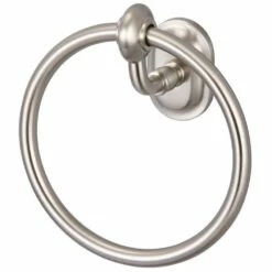 Elegant Glass Series Towel Ring -A&E BATH & SHOWER Shop ba 0004 02