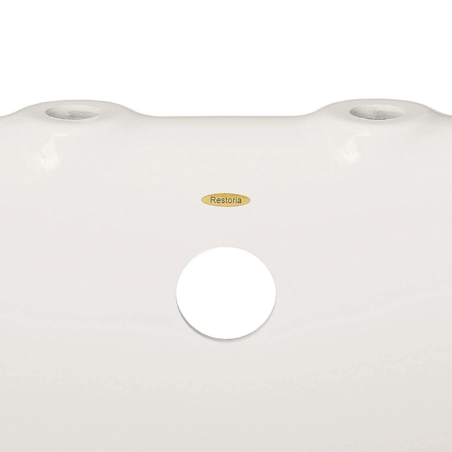 Empress Acrylic Double Slipper Pedestal Tub - Rim Faucet Drillings 7 Empress Acrylic Double Slipper Pedestal Tub - Rim Faucet Drillings - Image 5