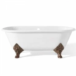 Carlton 70 Inch Cast Iron Double Ended Clawfoot Tub 10 Carlton 70 Inch Cast Iron Double Ended Clawfoot Tub -A&E BATH & SHOWER Shop c2161ab 1