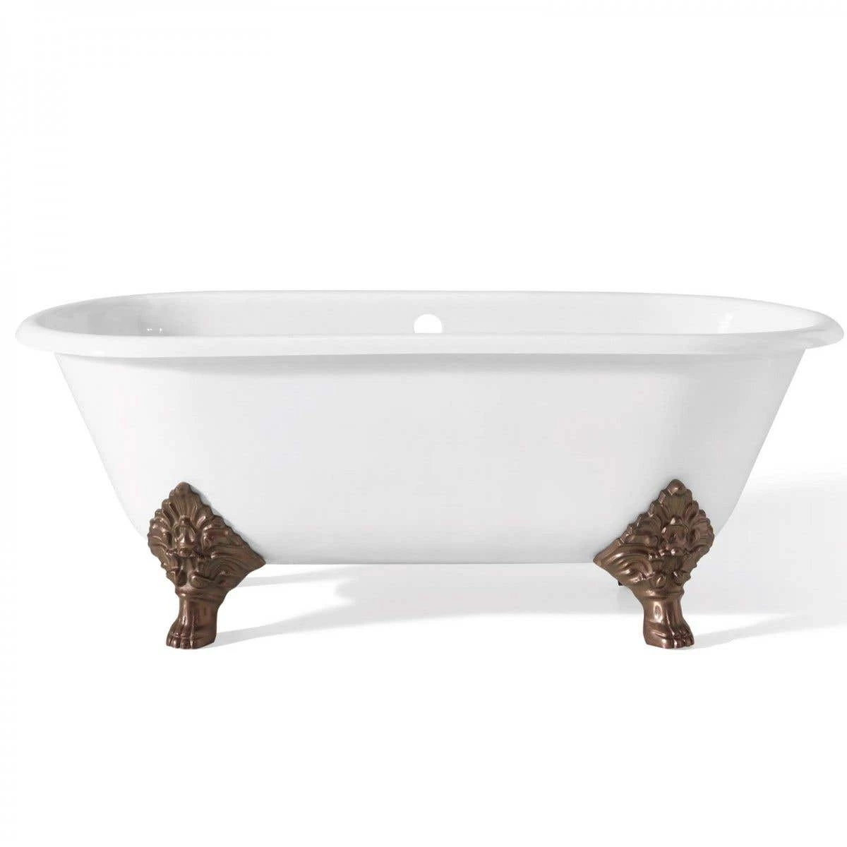 Carlton 70 Inch Cast Iron Double Ended Clawfoot Tub 5 Carlton 70 Inch Cast Iron Double Ended Clawfoot Tub - Image 3