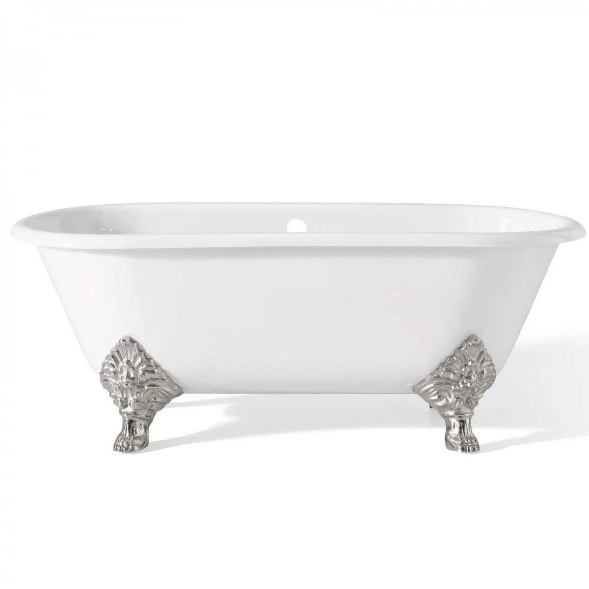 Carlton 70 Inch Cast Iron Double Ended Clawfoot Tub 4 Carlton 70 Inch Cast Iron Double Ended Clawfoot Tub - Image 2