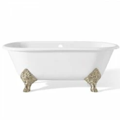 Carlton 70 Inch Cast Iron Double Ended Clawfoot Tub 11 Carlton 70 Inch Cast Iron Double Ended Clawfoot Tub -A&E BATH & SHOWER Shop c2161pn 1