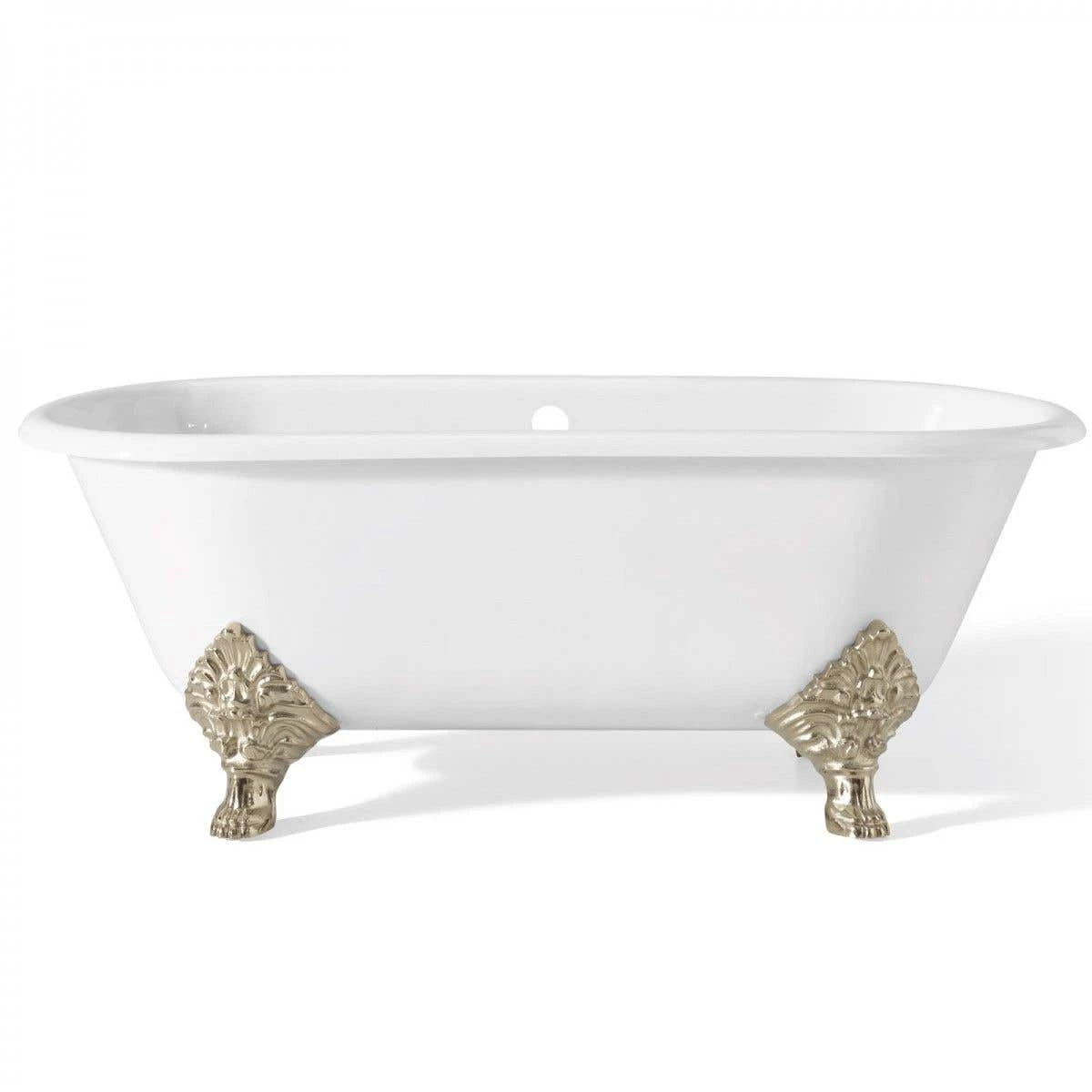 Carlton 70 Inch Cast Iron Double Ended Clawfoot Tub 6 Carlton 70 Inch Cast Iron Double Ended Clawfoot Tub - Image 4