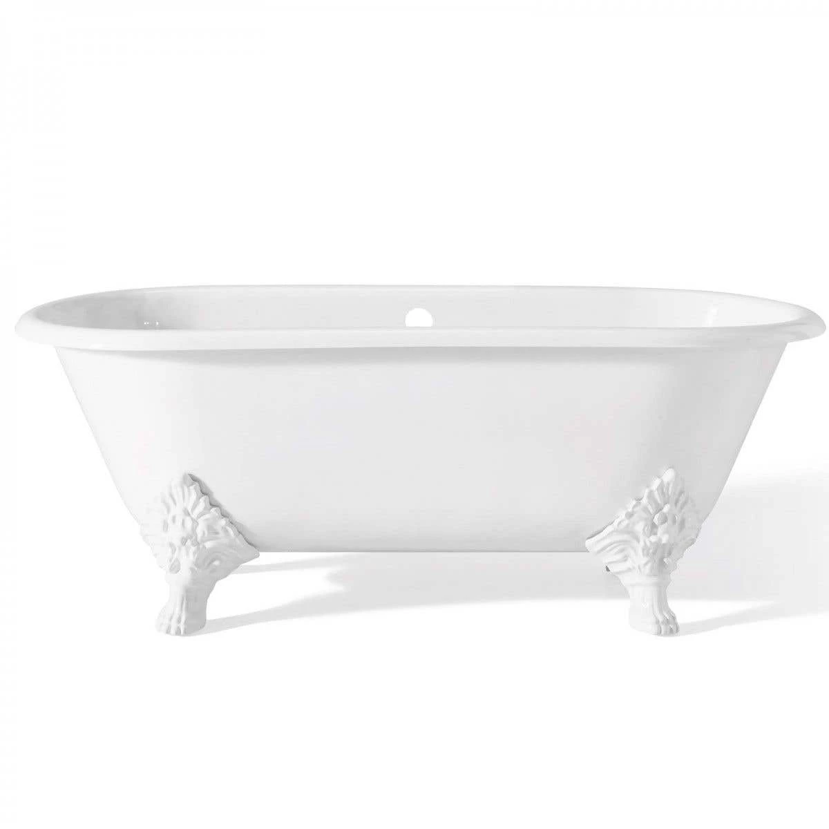 Carlton 70 Inch Cast Iron Double Ended Clawfoot Tub 7 Carlton 70 Inch Cast Iron Double Ended Clawfoot Tub - Image 5