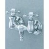 Wall Mount Tub Faucet - 3-3/8 Inch Centers