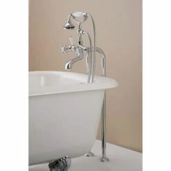 Freestanding Claw Foot Tub Hand Shower Faucet