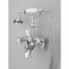 Bathroom Wall Mount Adjustable Hand Shower Tub Faucet