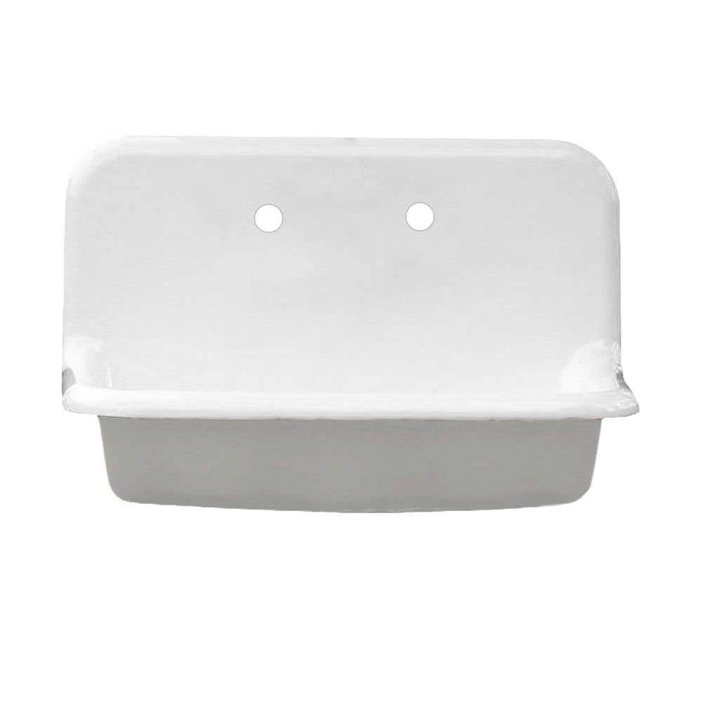 30 Inch Cast Iron High Back Farm Sink 6 30 Inch Cast Iron High Back Farm Sink - Image 4