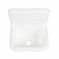 22 Inch Cast Iron High Back Deep Utility Sink -A&E BATH & SHOWER Shop castutility22 top