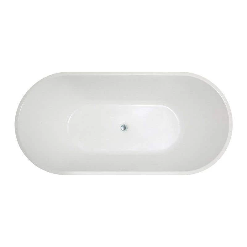Chloe Acrylic Double Ended Freestanding Tub - No Faucet Drillings 7 Chloe Acrylic Double Ended Freestanding Tub - No Faucet Drillings - Image 5