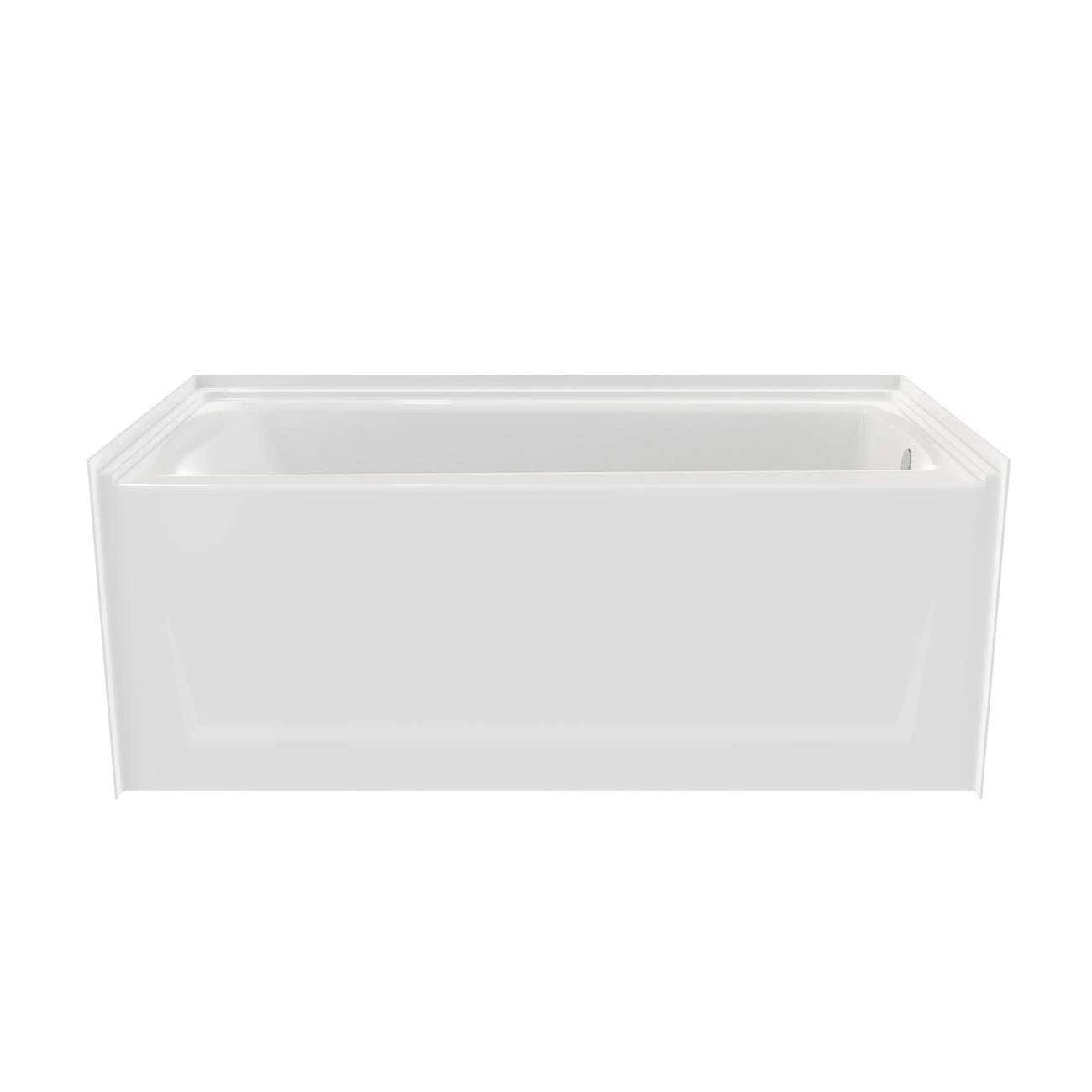 Copper 60 X 30 Inch Acrylic Alcove Bathtub - White 4 Copper 60 X 30 Inch Acrylic Alcove Bathtub - White - Image 2