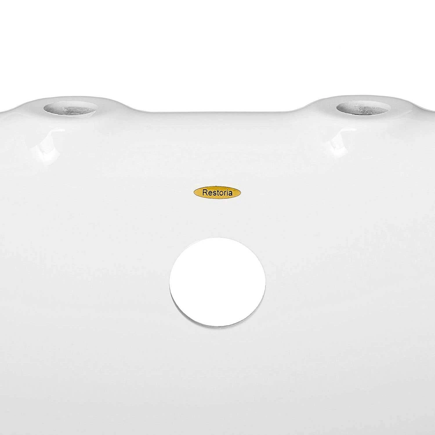 Empress Acrylic Double Slipper Pedestal Tub - Rim Faucet Drillings 6 Empress Acrylic Double Slipper Pedestal Tub - Rim Faucet Drillings - Image 4