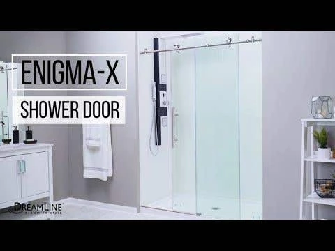 DreamLine Enigma-X 55-59 In. W X 62 In. H Clear Sliding Tub Door 5 DreamLine Enigma-X 55-59 In. W X 62 In. H Clear Sliding Tub Door - Image 3