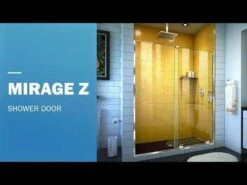 DreamLine Mirage-Z 56-60 In. W X 58 In. H Frameless Sliding Tub Door -A&E BATH & SHOWER Shop hqdefault 64 28