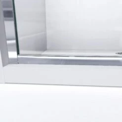 DreamLine Duet Plus 55-59 In. W X 58 In. H Semi-Frameless Bypass Sliding Tub Door 23 DreamLine Duet Plus 55-59 In. W X 58 In. H Semi-Frameless Bypass Sliding Tub Door -A&E BATH & SHOWER Shop infinity z shower door bottom track 01 sl3orgctzvhituul