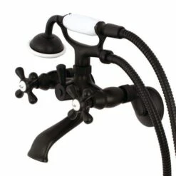 British Telephone Tub Faucet With Hand Shower -A&E BATH & SHOWER Shop ks265mb