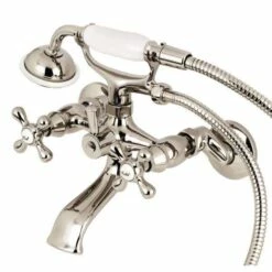 British Telephone Tub Faucet With Hand Shower -A&E BATH & SHOWER Shop ks265pn