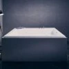 Lacus Acrylic 70 Inch Drop In Bathtub - White -A&E BATH & SHOWER Shop lacus wht std 01
