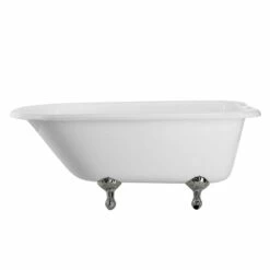 Heritage Cast Iron Classic Clawfoot Tub - Rim Faucet Drillings -A&E BATH & SHOWER Shop lg60rt7wrbc 2 12